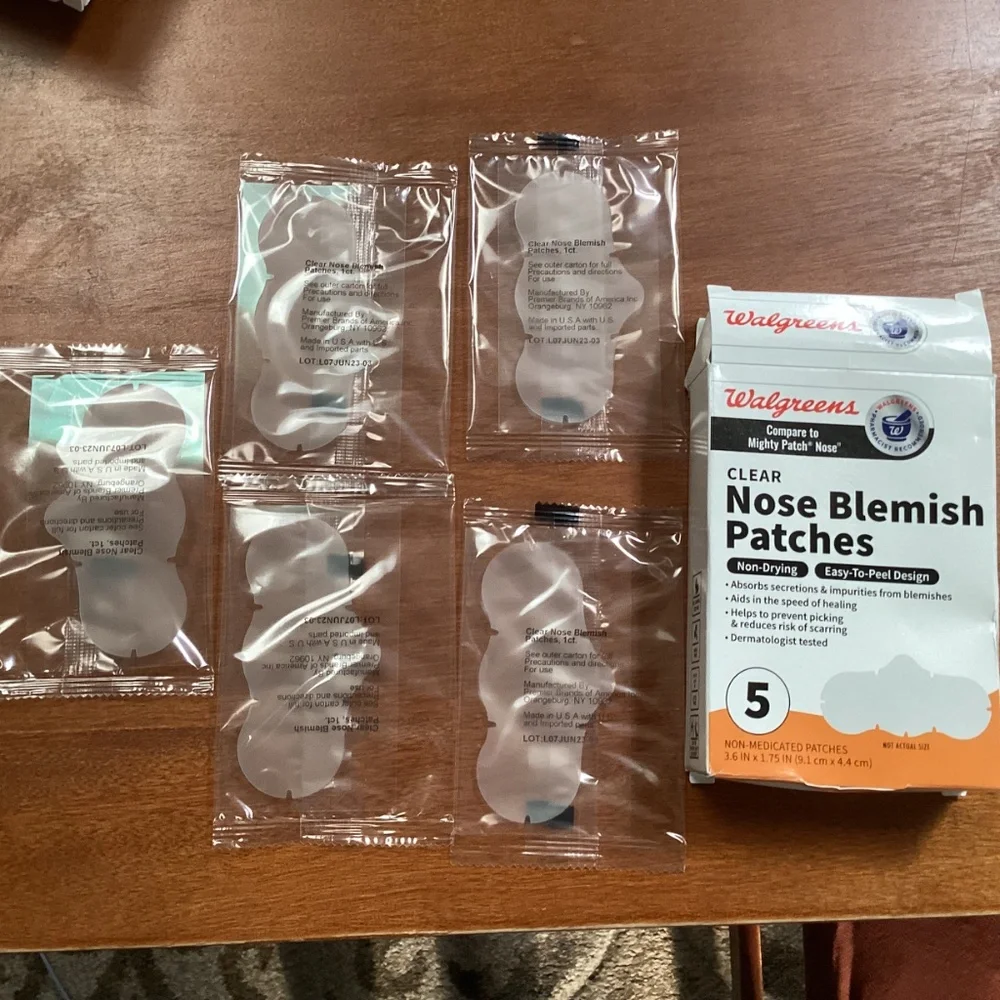Walgreens Clear Body & Nose Blemish Patches Bundle of 2 Boxes NEW